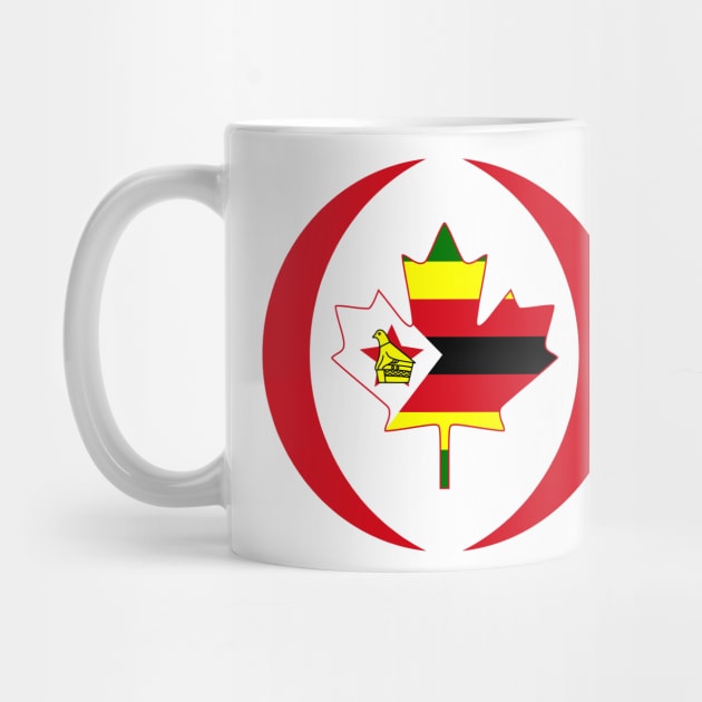 Zimbabwean Canadian Multinational Patriot Flag Series by Village Values